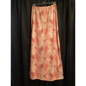 Beautiful floral maxi skirt